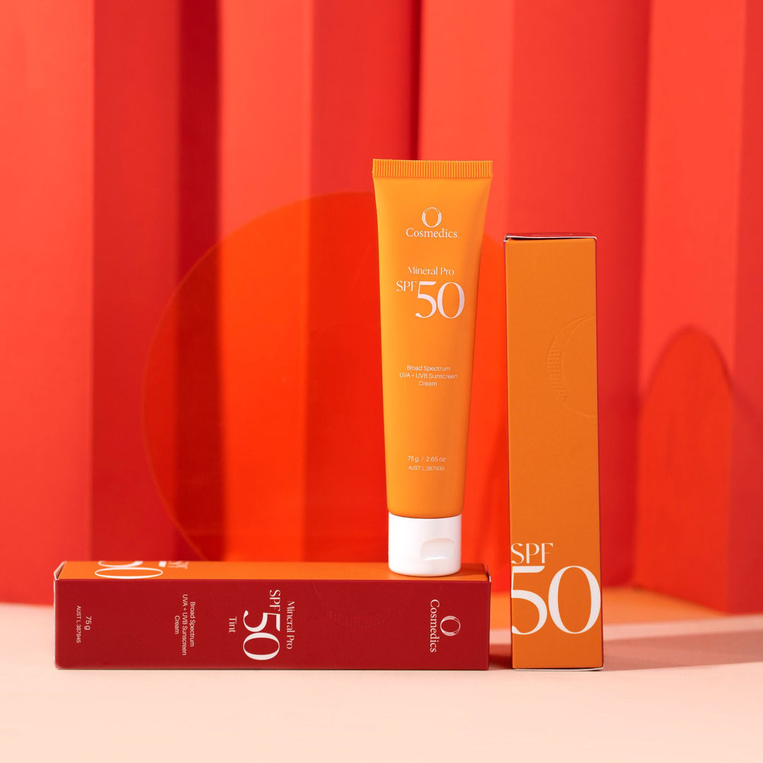 O Cosmedics SPF 50 NEW