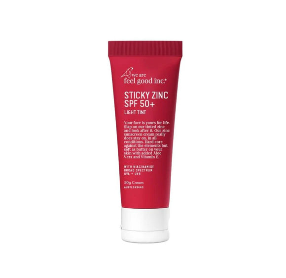We are feel good TINTED SPF 75ml STICKY ZINC