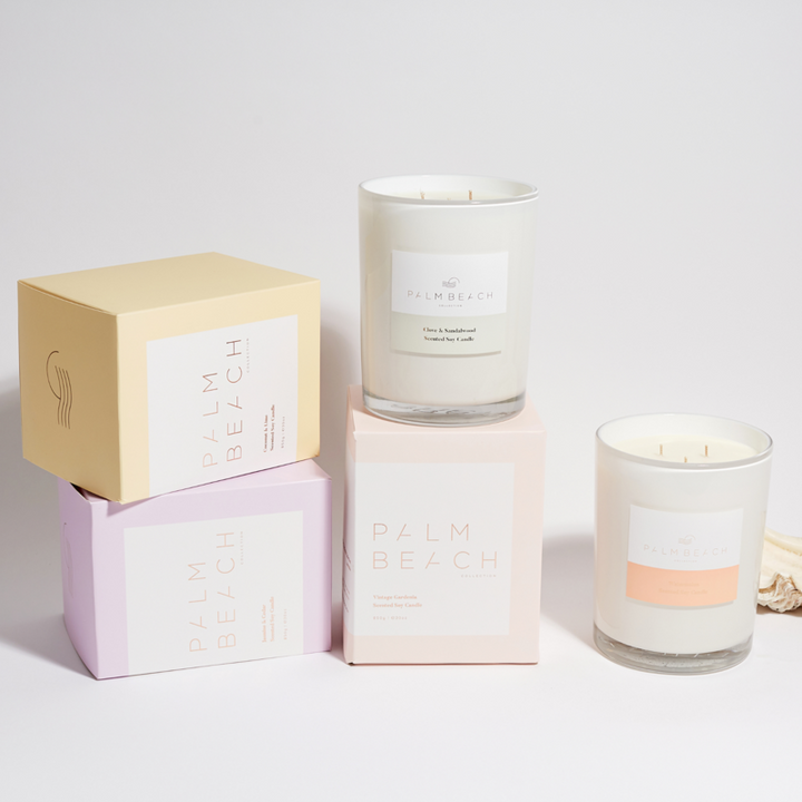 Palm Beach Deluxe Candle 850g - Multiple Scents